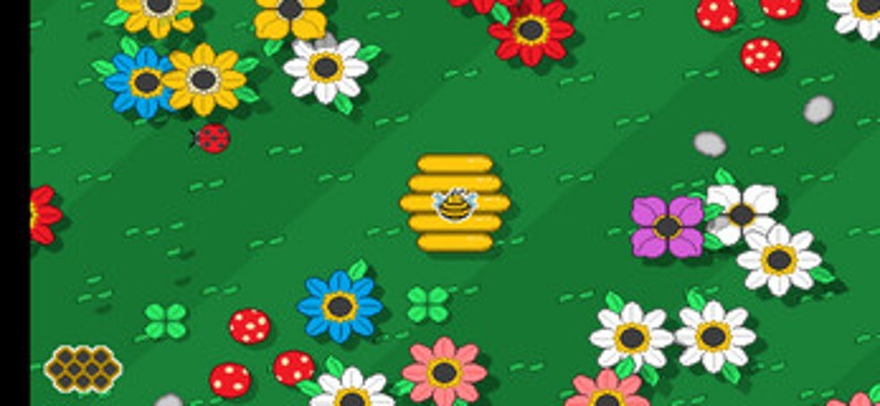 Bee Is For Flowers Image