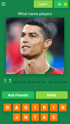 Cristiano Ronaldo life Quiz screenshot