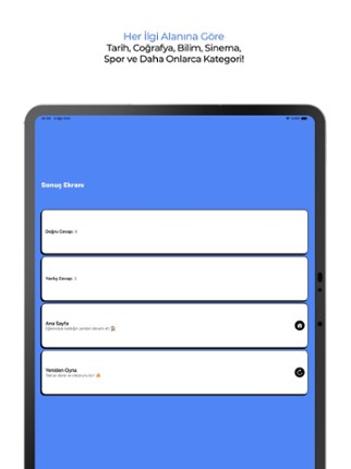 Cuspart: Soru Cevap screenshot