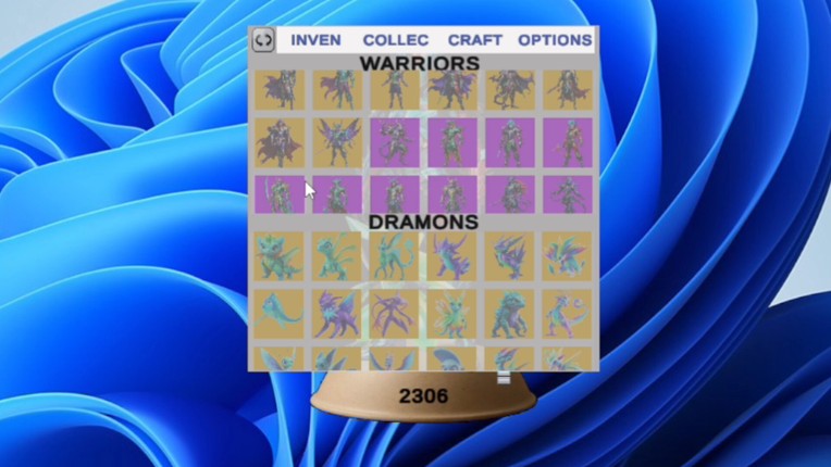 Dramons Warriors screenshot