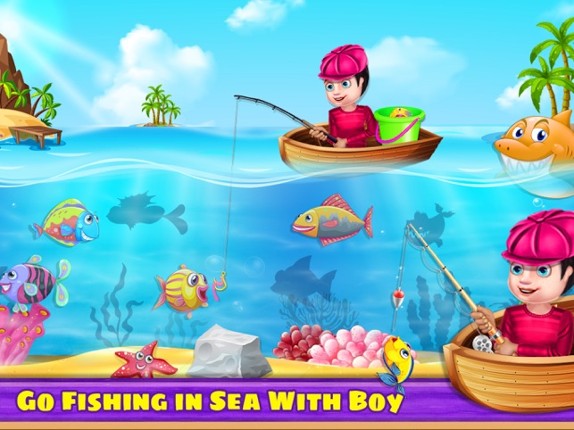 Fisher Man Fishing Game Image