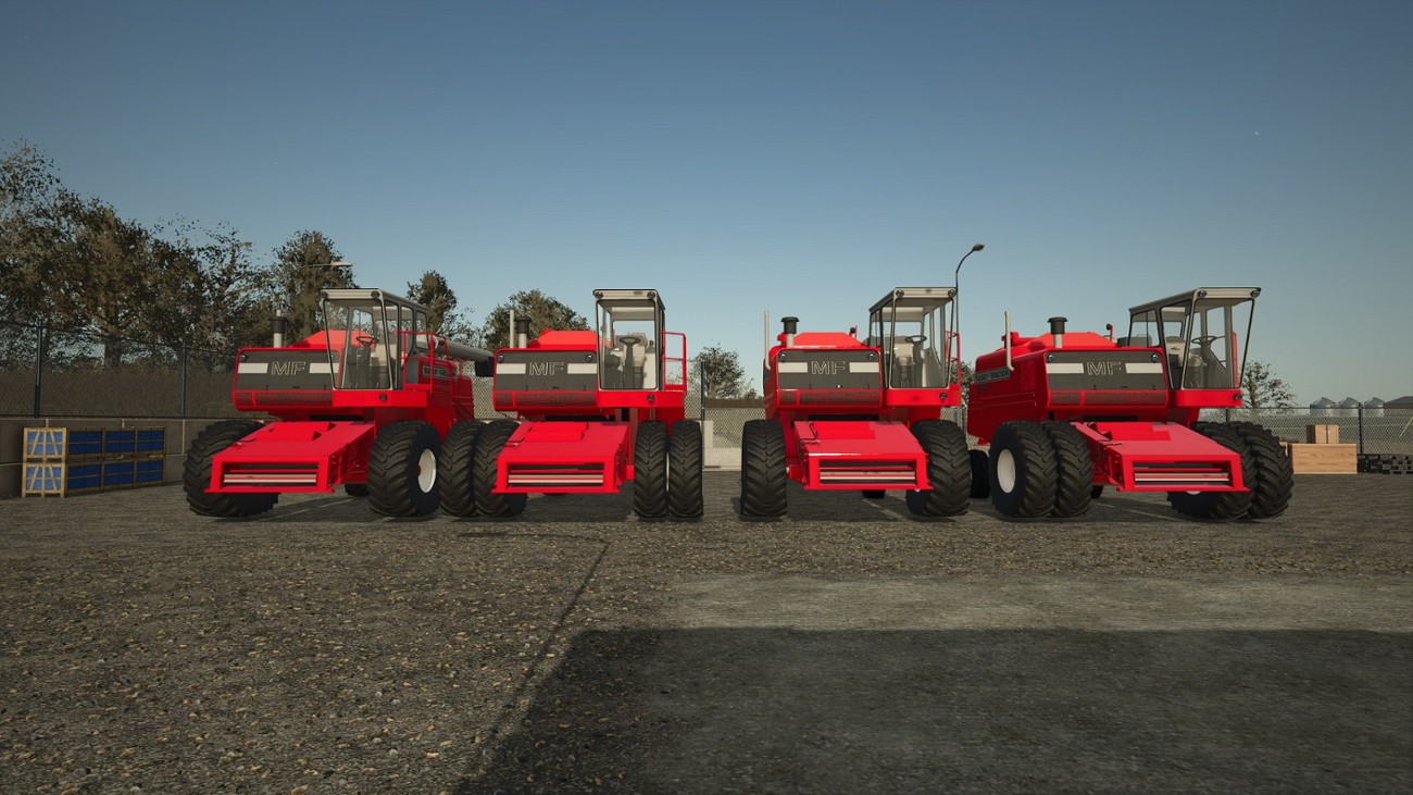 Games like FS25 Massey Ferguson 8X0 Combines V.1.2
