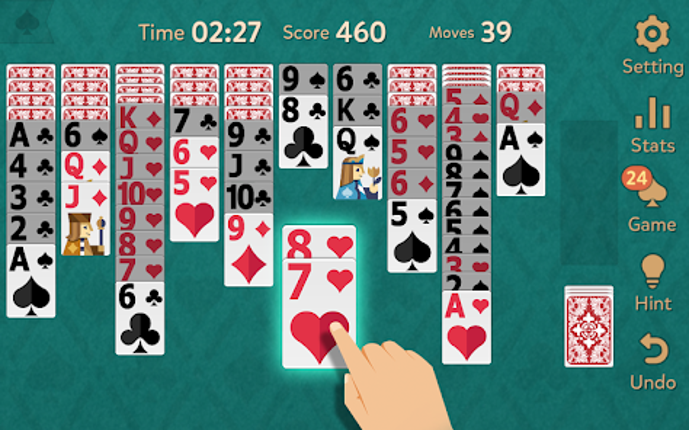 Spider Solitaire: Kingdom screenshot
