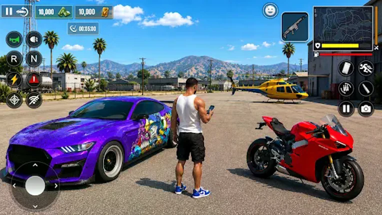 Miami Gangster Crime Sim City Image