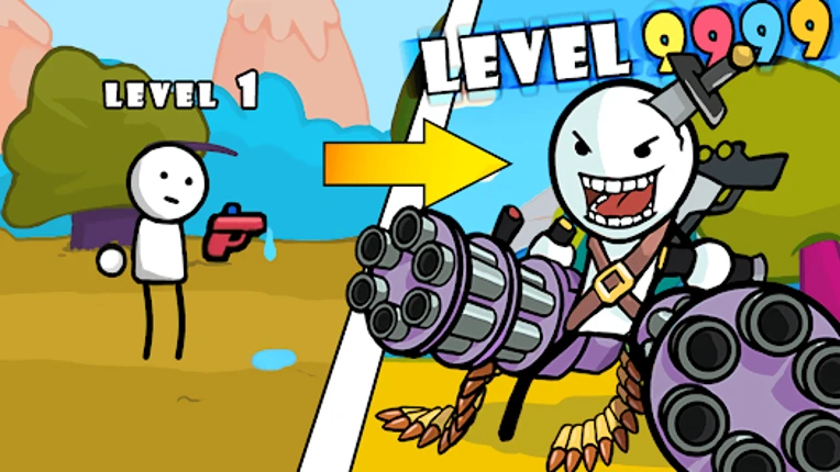 One Gun Stickman 2 offline rpg Image