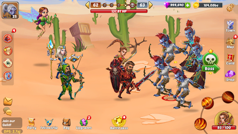 Firestone Idle RPG screenshot