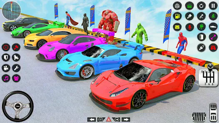 Crazy Car Stunts GT Ramp Games screenshot