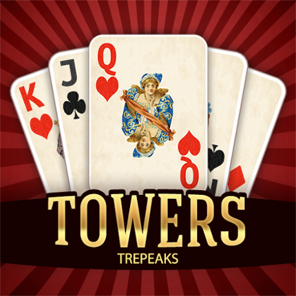Towers TriPeaks Solitaire Game Image