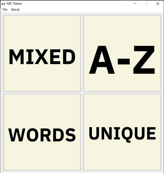 Games like ABC Trainer