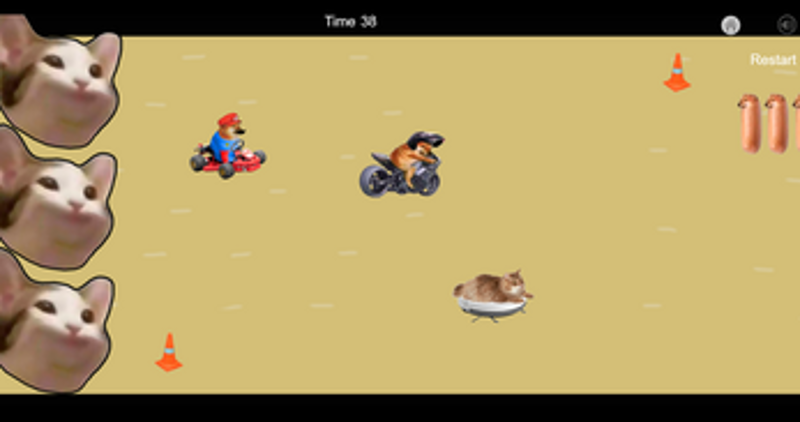 Cheems race Image