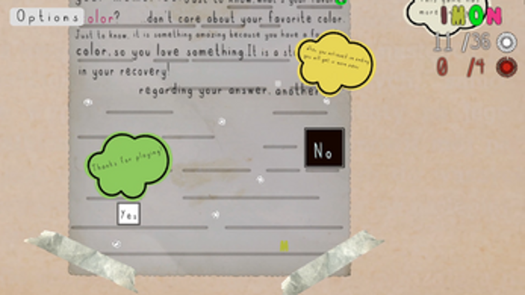Letter to the Destin screenshot