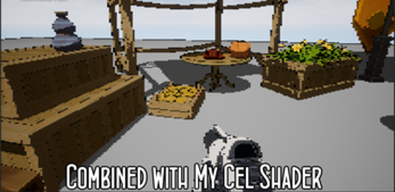 Retro Game/Pixelization Shader for Unreal Engine 4 screenshot