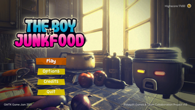 The Boy VS Junkfood Image