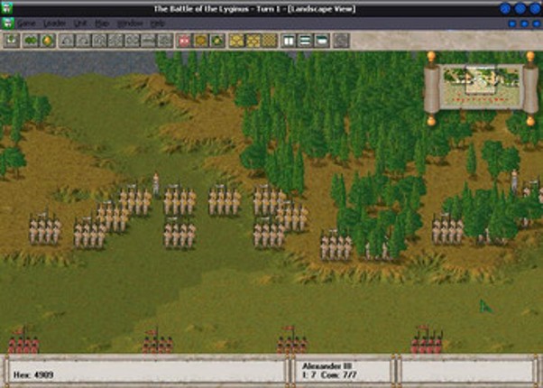 The Great Battles of Alexander screenshot