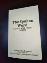 The Spoken Word Zine Image