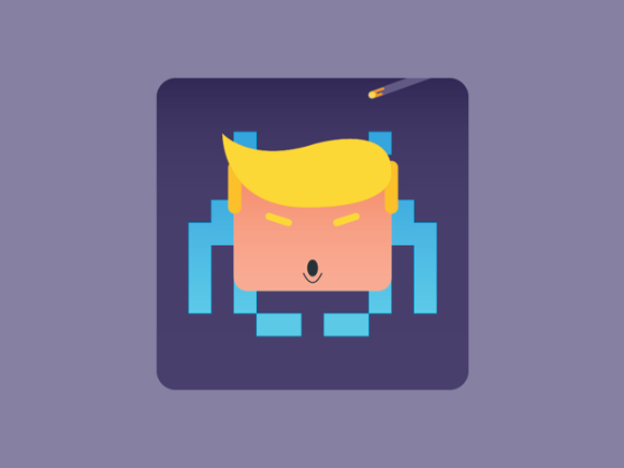 Trump Space Invaders Image