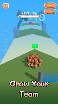Mob Race - Run, Build & Attack screenshot