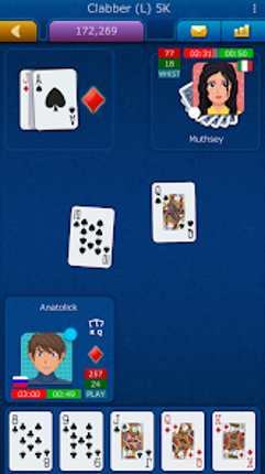 Clabber LiveGames online Image