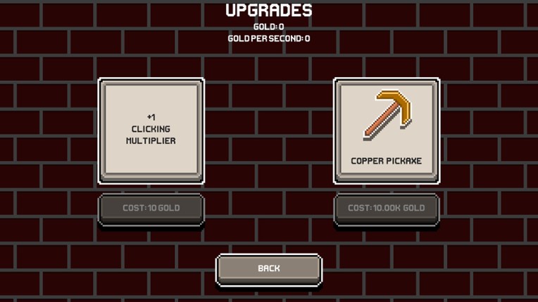 Goldclicking screenshot