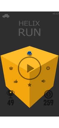 Helix Run - Blocky road screenshot