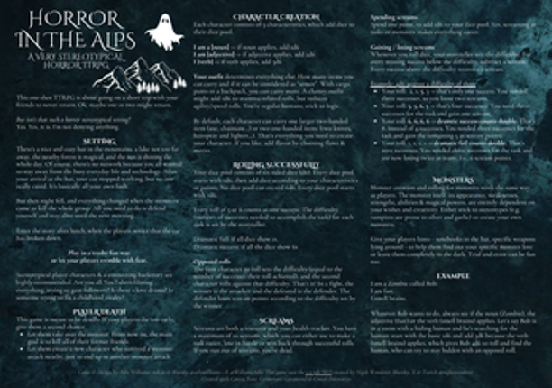 Horror in the Alps Image
