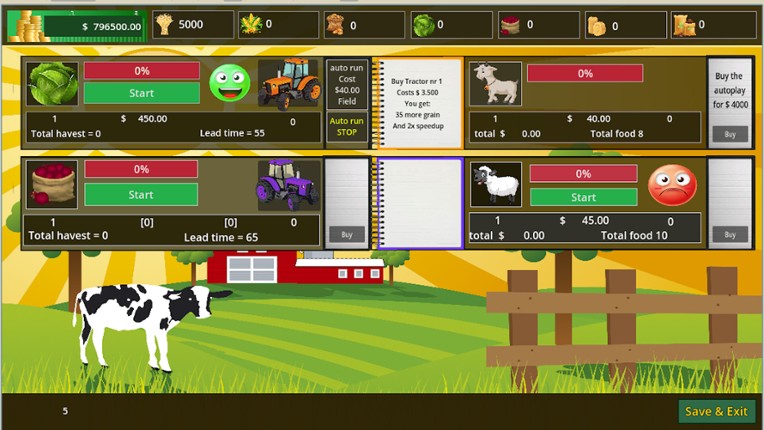 Idle Farm tycoon screenshot