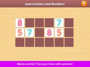 Learn Letters &amp; Numbers Image