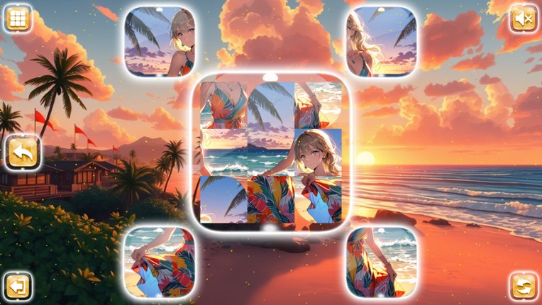 Lovely Anime Puzzle: Summer screenshot
