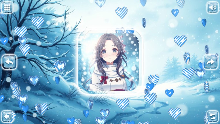 Lovely Anime Puzzle: Winter screenshot