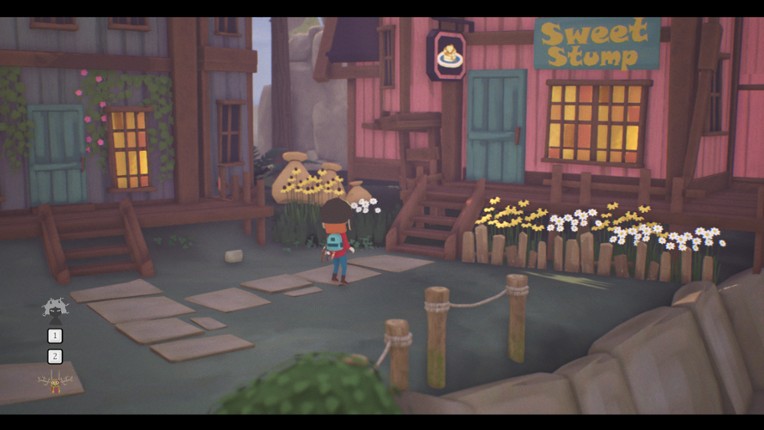 Maru and her make-believe world screenshot