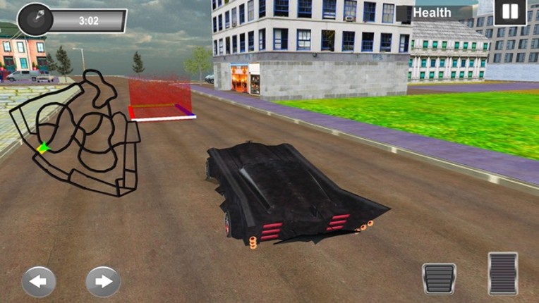 Real Bat Car Driving Simulator – Fast Race on Road screenshot