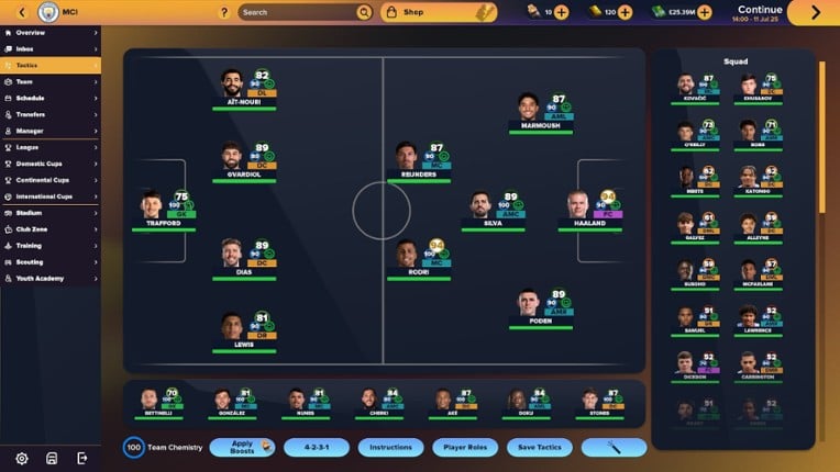 Soccer Manager 2026 screenshot