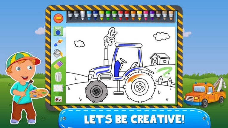 Trucks For Kids - Activity Center Things That Go screenshot