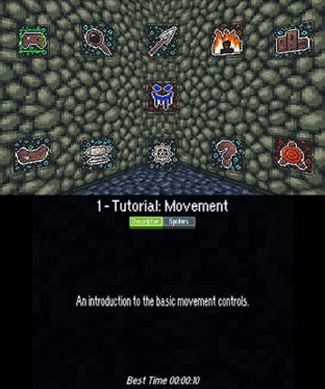 3D Retro Dungeon Puzzle Challenge screenshot