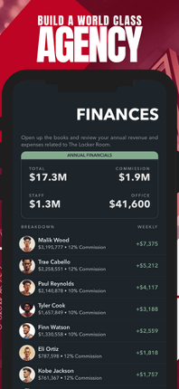 Basketball Agent Manager Star screenshot