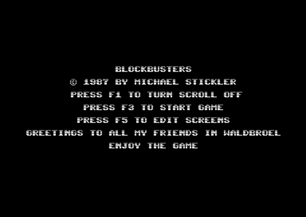 Blockbusters screenshot