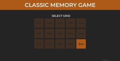 Classic Memory Game Image