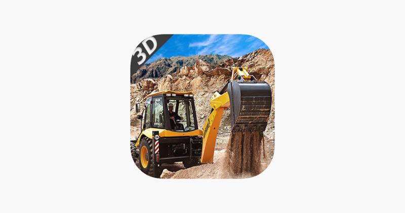 Construction Crane &amp; Dump Truck-Operate Excavator Game Cover