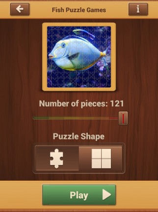 Cool Fish Jigsaw Puzzles - Fun Logical Games screenshot
