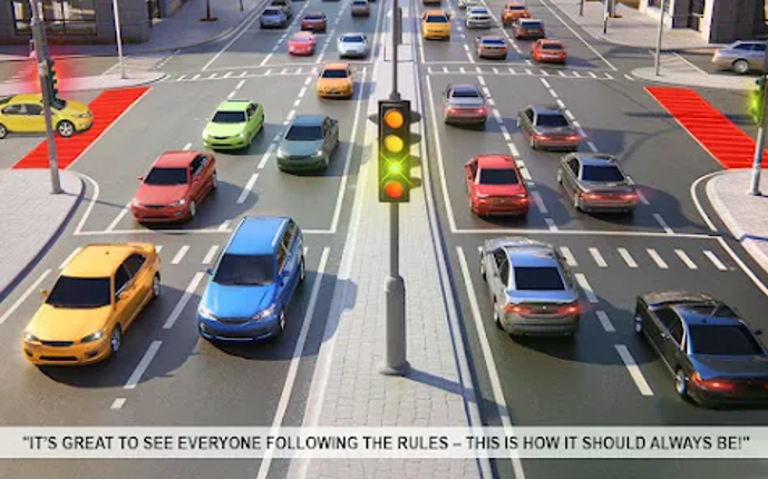 Highway Traffic Control Game Image