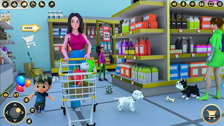 Mom Simulator Family Games 3D screenshot