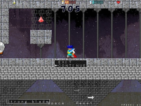 BLUE FENCER screenshot