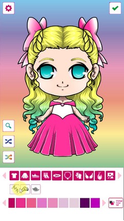 Mega Kawaii Chibi Avatar Maker screenshot