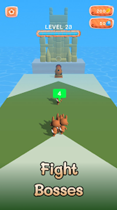 Mob Race - Run, Build & Attack screenshot