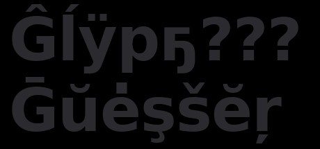 Games like Glyph Guesser