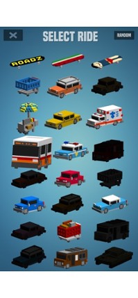 Helix Run - Blocky road screenshot