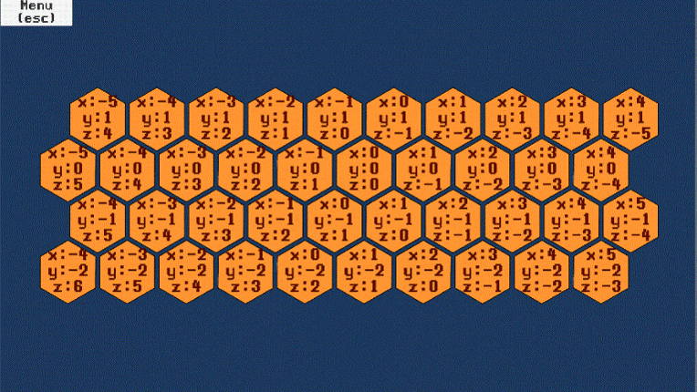 Hexagonal Board - Unity screenshot