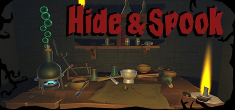 Hide & Spook: The Haunted Alchemist Game Cover