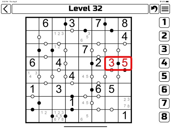 Kropki Puzzle Image