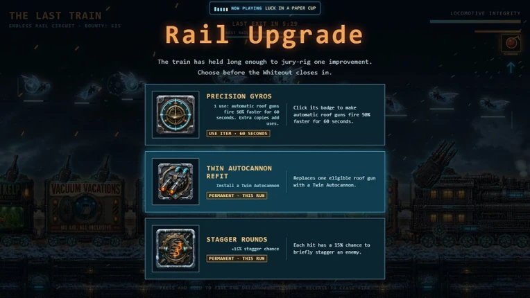 Last Exit Diner: The Last Train Image